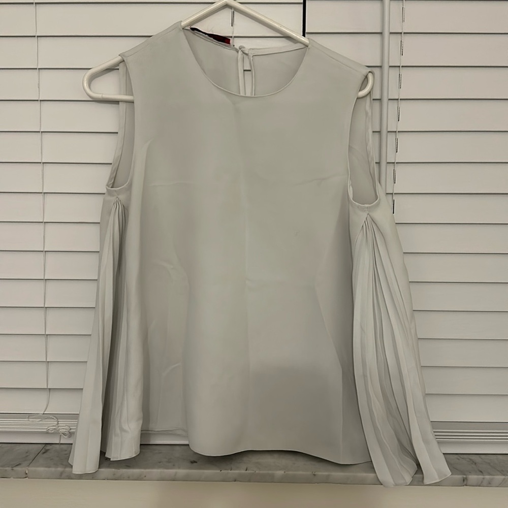 CH Carolina Herrera crape top
